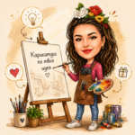 Карикатура по Твоя Идея