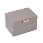 Кутия за бижута цвят сив - ROSSI - Image 4