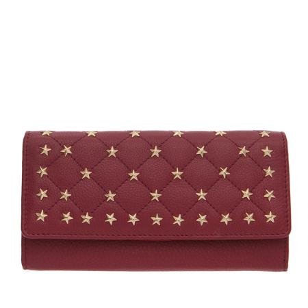 gift92-493d31353537333b Дамско портмоне със звездички винено червено ROSSI - Image 1
