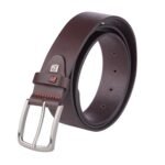 Мъжки тъмно кафяв колан Pierre Cardin - 120 см - Image 2