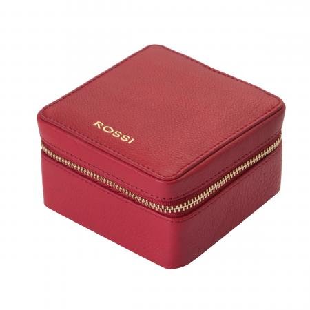 gift92-493d31363734303b Кутия за бижута цвят Наситено червено - ROSSI - Image 1