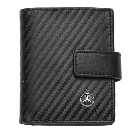 gift92-493d31383834323b Мъжки вертикален портфейл SILVER FLAME с лого на Mercedes - Image 1