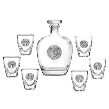 gift92-493d31393037333b Сет бутилка + 6 чаши - Image 1