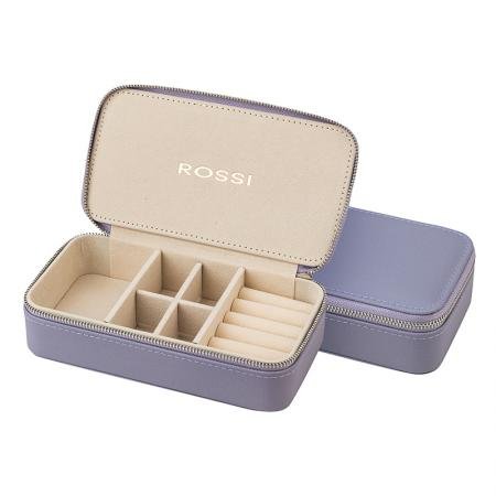 gift92-493d31393836333b Кутия за бижута цвят люляк - ROSSI - Image 1