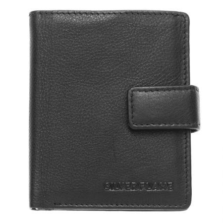 gift92-493d31393839333b-1 Мъжки вертикален портфейл SILVER FLAME - черен - Image 1