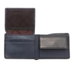 Мъжки портфейл SILVER FLAME - черно и синьо - Image 3
