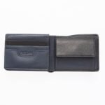 Мъжки портфейл SILVER FLAME - черно и синьо - Image 4
