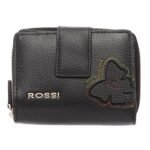 Дамски портфейл цвят черен ROSSI