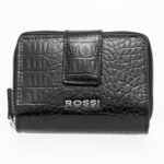 Дамски портфейл цвят черен ROSSI