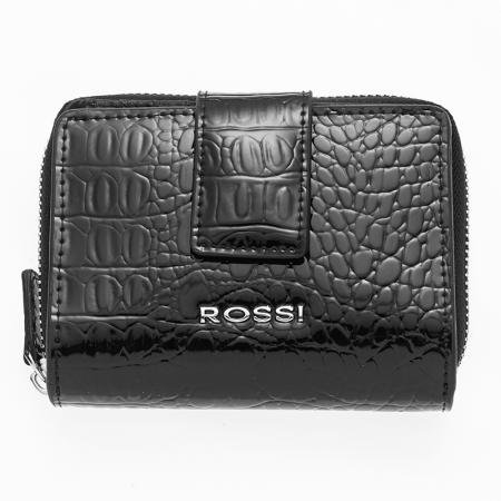 gift92-493d32303839373b Дамски портфейл цвят черен ROSSI - Image 1