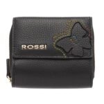 Дамски портфейл цвят черен ROSSI