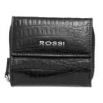 Дамски портфейл цвят черен ROSSI