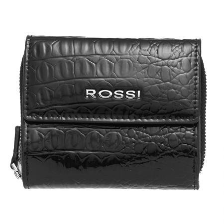 gift92-493d32303931323b Дамски портфейл цвят черен ROSSI - Image 1
