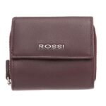 Дамски портфейл цвят патладжан ROSSI