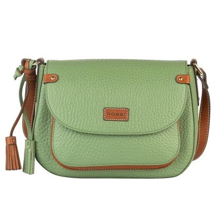 gift92-493d32313033373b Дамска чанта цвят зелено крем - Rossi - Image 1