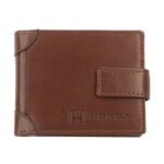 Мъжки кафяв портфейл Auto Set с лого на Honda