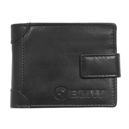 gift92-493d32313230393b Мъжки черен портфейл Auto Set с лого на BMW - Image 1