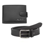Мъжки комплект портфейл и колан Pierre Cardin - 115 см