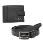 Мъжки комплект портфейл и колан Pierre Cardin - 120 см