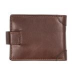 Мъжки кафяв портфейл Auto Set с лого на Peugeot - Image 5