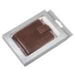 Мъжки кафяв портфейл Auto Set с лого на Peugeot - Image 6