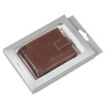 Мъжки кафяв портфейл Auto Set с лого на Renault - Image 6