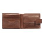 Мъжки кафяв портфейл Auto Set с лого на Volvo - Image 2