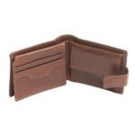 Мъжки кафяв портфейл Auto Set с лого на Volvo - Image 4