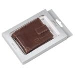 Мъжки кафяв портфейл Auto Set с лого на Volvo - Image 6