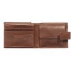 Мъжки кафяв портфейл Auto Set с лого на Honda - Image 2