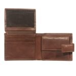 Мъжки кафяв портфейл Auto Set с лого на Honda - Image 3