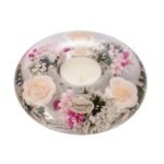 Стъклен свещник Little Rose - Image 3