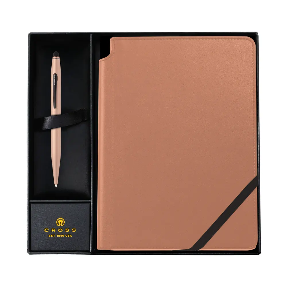 komplekt-cross-tech2-macchiato-himikalka-i-tefter-a5-6940026f96d62 Комплект Cross Tech2 - Macchiato, химикалка и тефтер А5 - Image 1