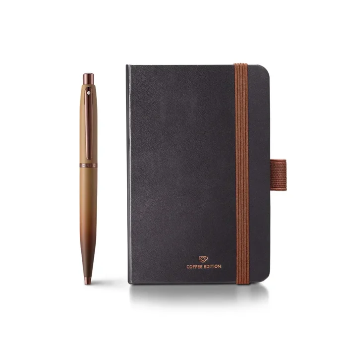 Комплект Sheaffer - Coffee Edition, химикалка VFM и тефтер A6 - Image 2