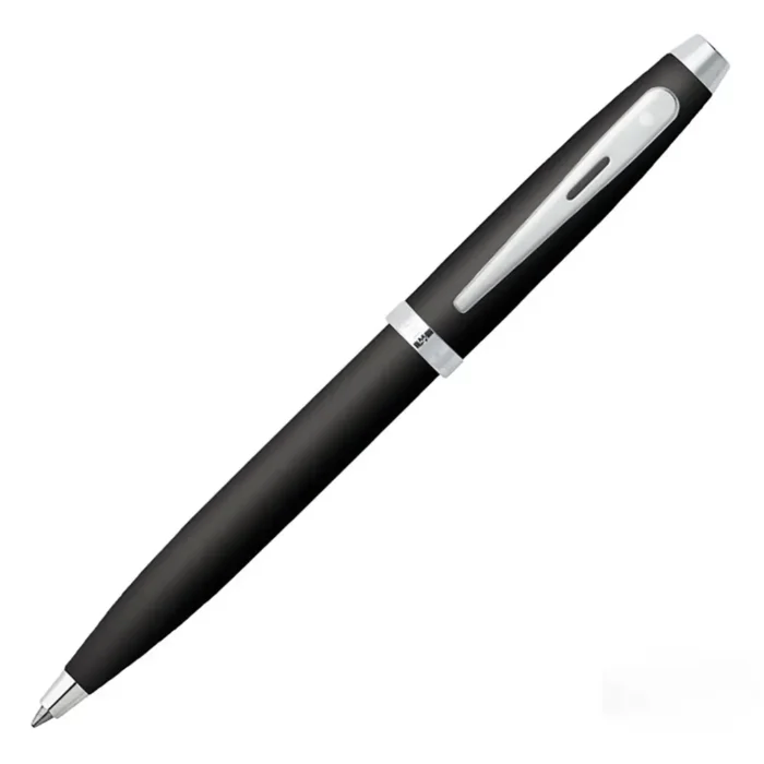 Комплект Sheaffer - химикалка 100 Matte Black и тефтер А5 - Image 2