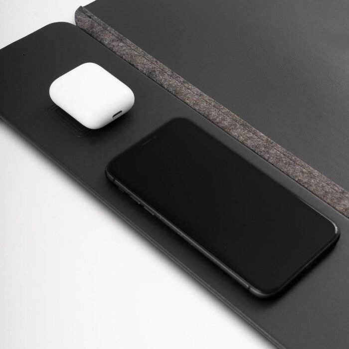 Пад за бюро Pininfarina - DeskPro, черен - Image 3