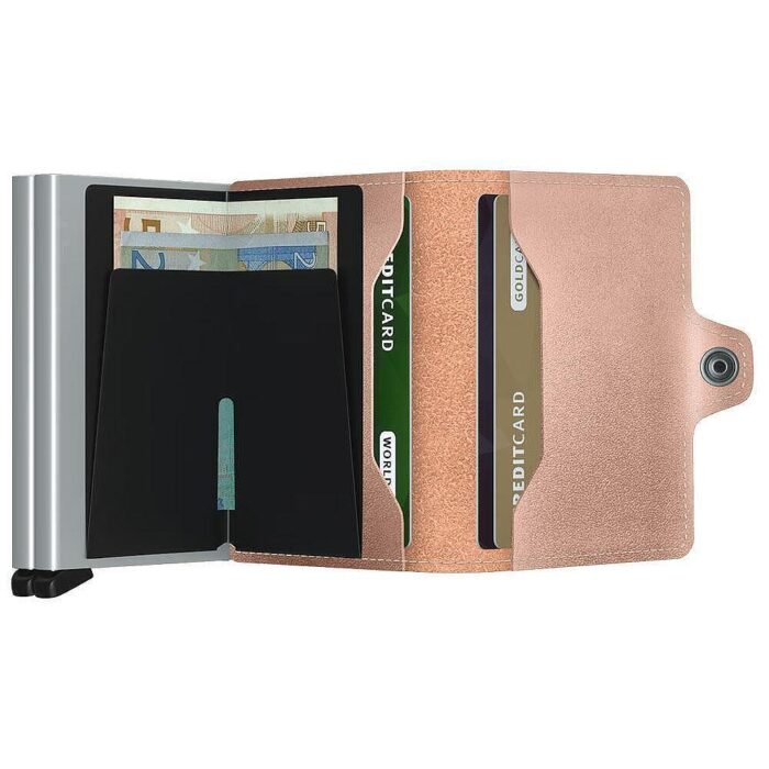 Портфейл SECRID - Twin Metallic Rose, с RFID защита - Image 3