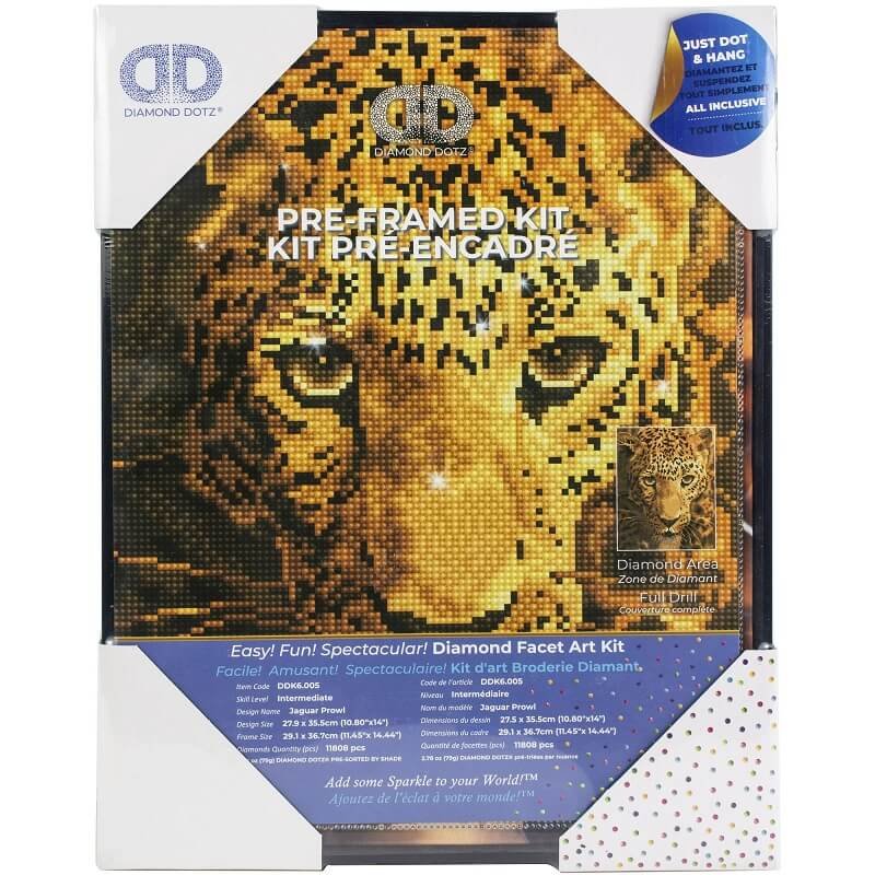 raya-0bc87d1058b6 Диамантен гоблен с рамка Jaguar - Image 1