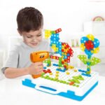 3D Пъзел-мозайка 6в1 263 части в куфар
