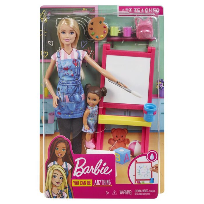 GJM29 Barbie Игрален комплект Учител по рисуване - Image 2