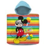 Mickey Mouse Хавлия пончо 60x120 см.
