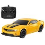 Кола с дистанционно 1:24 Chevrolet Camaro Жълт