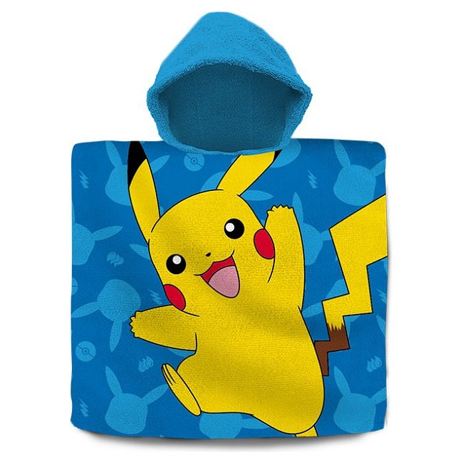 raya-1dcd45f84531 Pokemon Хавлия пончо 60x120 см. - Image 1