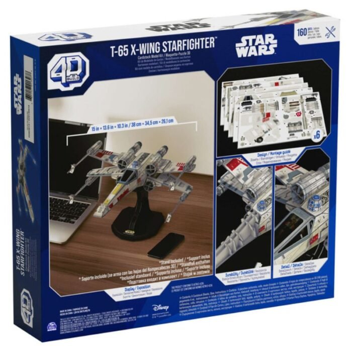 3DПъзел 160ч SW T-65 X-Wing Starfighter - Image 2