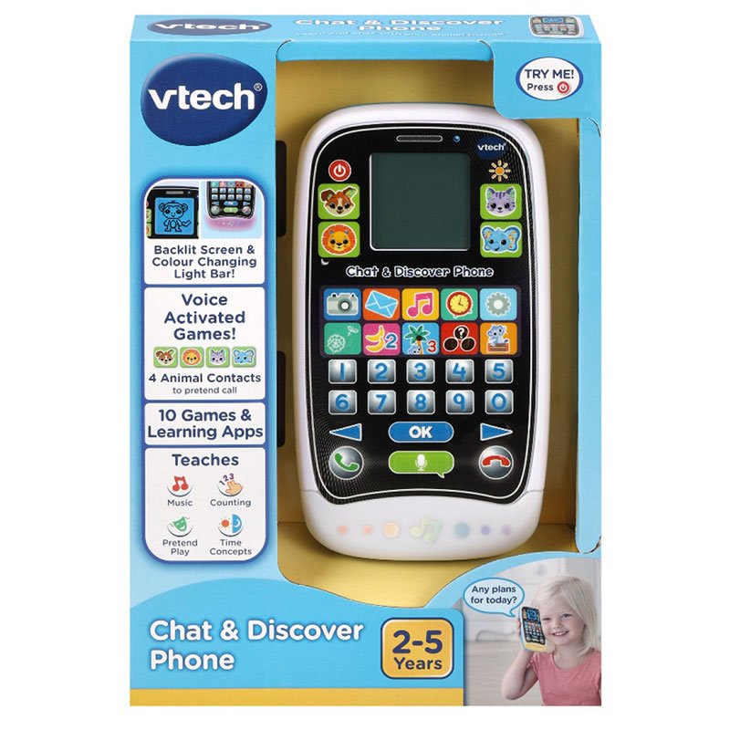 raya-356f29b2d65d VTech Chat & Discover Телефон - Image 1