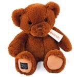 Плюшено мече Le Nounours 28см Т. Кафяв