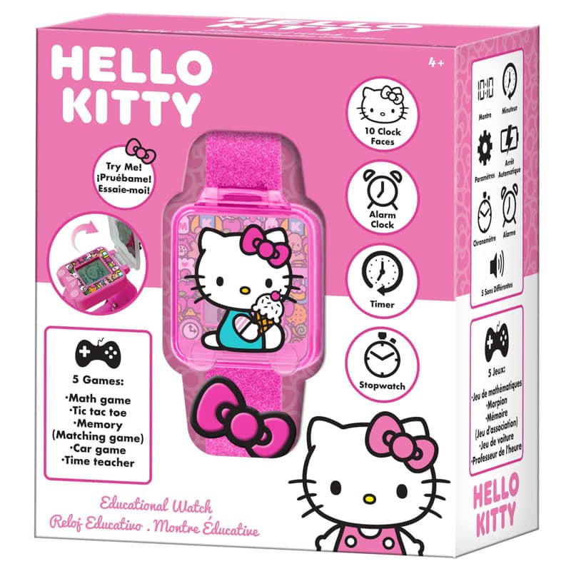 raya-3a3596a3f265 Hello Kitty Дигитален часовник с игри - Image 1