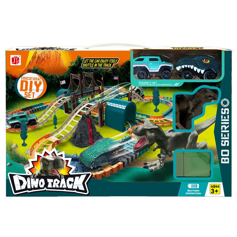 raya-4415d0e76248 Писта Dino Track 137 части на батерии - Image 1