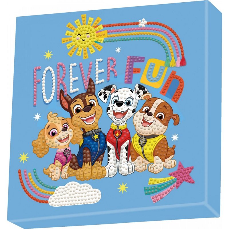CREATOR: gd-jpeg v1.0 (using IJG JPEG v62), quality = 90 Диамантен гоблен Paw Patrol Forever Fun - Image 1