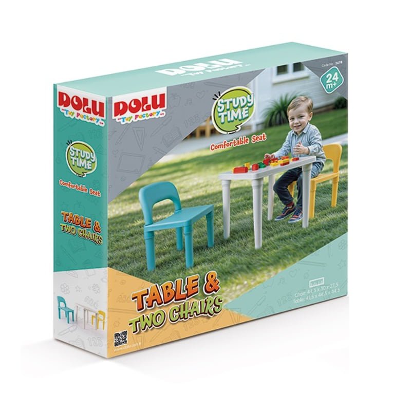 raya-541b0cf0c404 Комплект маса с 2 стола Пастел DOLU - Image 1
